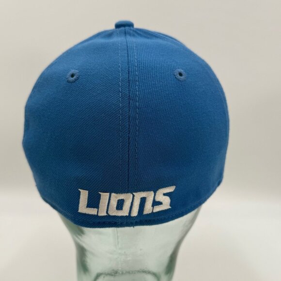 New Era 39THIRTY Detroit Lions Hat Light Blue Cap Fitted Size Medium/Large NFL - Picture 3 of 10